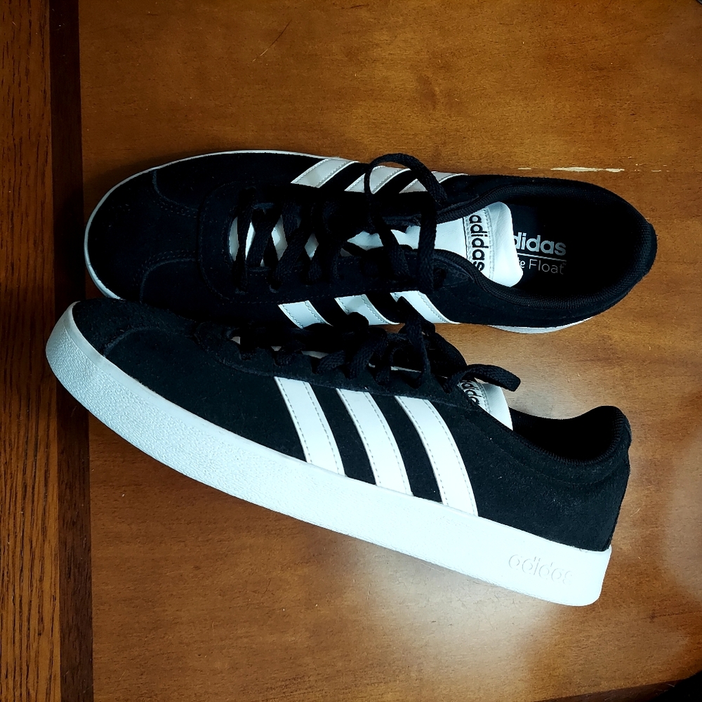Adidas Black and White Sneakers